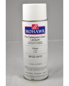 Mohawk Pre-Catalyzed Lacquer Aerosol >75 Sheen Clear Gloss 13 Ounces (M102-0410)
