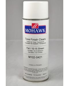 Mohawk Tone Finish Lacquer Aerosol 10-15 Sheen Clear Flat 13 Ounces (M102-0421)