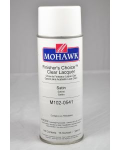 Mohawk Finisher'S Choice™ Clear Aerosol Lacquer 45-50 Sheen Clear Satin 13 Ounces (M102-0541)