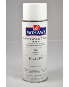 Mohawk Finisher'S Choice™ Clear Aerosol Lacquer 15-20 Sheen Clear Flat 13 Ounces (M102-0542)