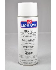 Mohawk Ultra-Flo Ultra® Bond Clear Aerosol 40 Sheen Clear Satin 13 Ounces (M102-0552)