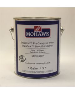 Mohawk Duracoat™ Pre-Catalyzed Lacquer 60 Sheen White Semi-Gloss 1 Gallon