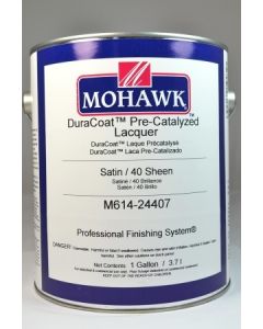 Mohawk Duracoat™ Pre-Catalyzed Lacquer 40 Sheen Clear Satin 1 Gallon (M614-24407)