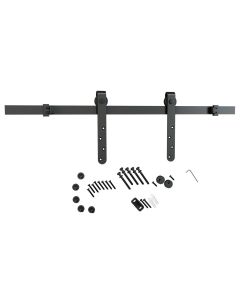 U.S. Futaba Mini Flat Rail Barn Door Hardware Surface Mount Kit