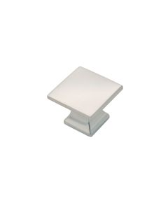 Polished Nickel 1-1/4" [32.00MM] Square Knob by Hickory Hardware sold in Each - P3028-14