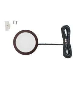 Tresco Power Pockit 3W 3000K Oil Rubbed Bronze LED Puck Light 2-1/2" - 12V