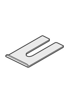 Blum Zinc Steel 1/32" COMPACT 38 Spacer - 363515