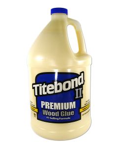Franklin International Titebond II Premium Wood Glue 1 Gallon Translucent - Yellow Cross-linking Polyvinyl Acetate (TITE 5006)