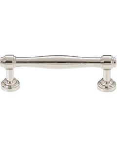 Polished Nickel 3-3/4" [96mm] Ulster Pull of Regent's Park Collection by Top Knobs - TK3071PN