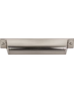Brushed Satin Nickel 5" [127.00MM] Cup Pull, Channing by Top Knobs - TK774BSN