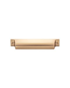 Honey Bronze 5" [127.00MM] Cup Pull, Channing by Top Knobs sold in Each - TK774HB