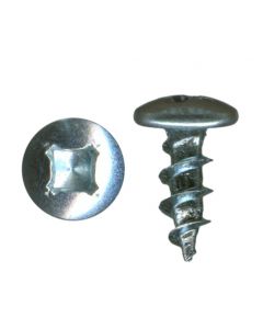 # 8-11 X 7/16" Square/Phillips Truss Head Coarse Thread Zinc Plated Screws (#6 Truss Head O.D.)  Sold In Each