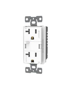 Smart WiFi outlet, White 120VAC 20A from Swidget - L-R1020WI000-1