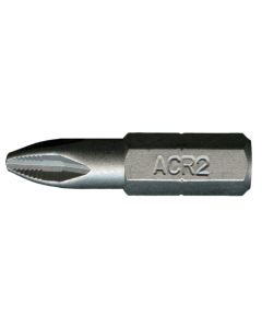 P2R X 1" Phillips Reduced ACR Drive Insert Bit Sold In Each