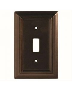Espresso 8" [203.20MM] 1 Toggle Wall Plate by Brainerd sold in Each - 126342