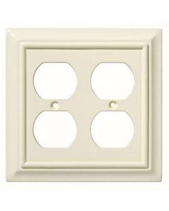 Light Almond 6-13/16" [173.04MM] 4 Plug Outlet Wall Plate by Liberty - 126376
