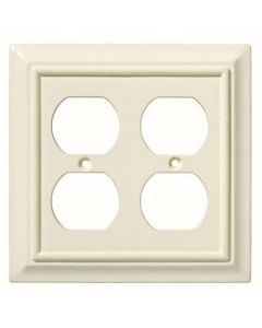 Light Almond 6-13/16" [173.04MM] 4 Plug Outlet Wall Plate by Liberty - 126376