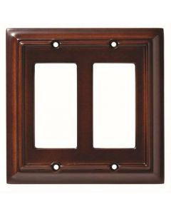 Espresso 8" [203.20MM] 2 Rocker Wall Plate by Brainerd sold in Each - 126379
