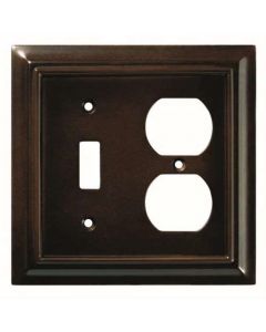 Espresso 8" [203.20MM] 1 Toggle Wall Plate by Brainerd sold in Each - 126381