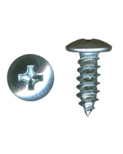 # 6-18 X 7/16" Phillips Pan Low Profile Head Fine Thread Type A SMS Zinc Plated Screws Sold In Box 1000