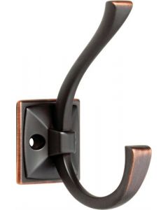 Bronze / Copper Highlights 1-7/8" [48.00MM] Coat And Hat Hook by Liberty sold in Each - 137246