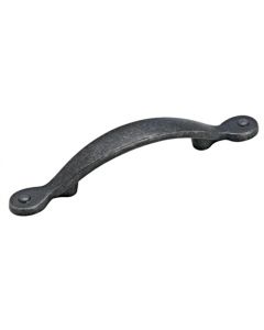 Wrought Iron Dark 3" Foot Pull, Inspirations by Amerock - BP1590WID