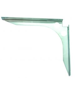 SpeedBrace Shelf Bracket 18"X15"X1-5/8" Raw Stainless Steel - FC.SB-15X18SS
