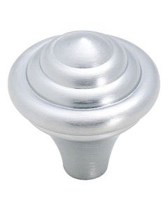 Brushed Chrome 1-1/4" [31.75MM] Knob by Amerock sold in Each DV- 19257-26D