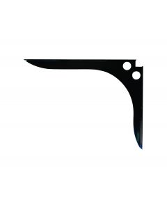 SpeedBrace Shelf Bracket 28"X21"X1-38/64" Black Steel - FC.SB-21X27BL
