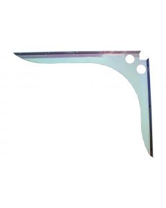SpeedBrace Shelf Bracket 28"X21"X1-38/64" Raw Stainless Steel - FC.SB-21X27SS