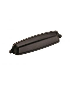 Oil Rubbed Bronze 5-1/32" / 128.00MM Cup Pull, Stature by Amerock - BP22439ORB