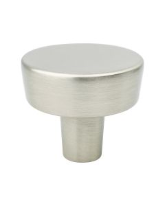 Brushed Nickel Round Knob, Brookridge by Berenson - 2640-1BPN-P