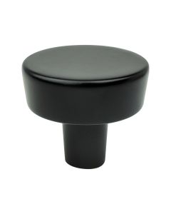 Matte Black Round Knob, Brookridge by Berenson - 2641-1055-P