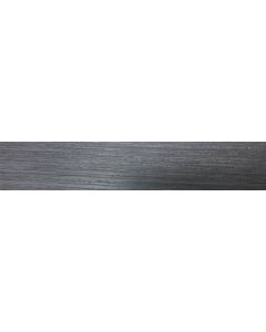 Doellken 30175AAM Phantom Charcoal, 1mm thick 15/16" wide 300' long, Allegra, Woodgrain Emboss, ABS, Fusion-Edge edgebanding roll - DW30175AAM-WOHP-BLW