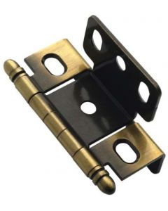 Antique Brass Full Inset Hinge by Amerock sold as Each - CM3175TBAE