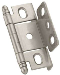 Satin Nickel Full Inset Hinge by Amerock sold as Each - PK3175TBG10