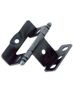 Wrought Iron Full Inset Hinge by Amerock sold as Each - 3175TB-WI