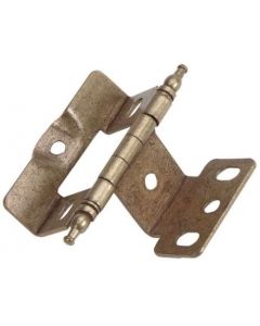 Burnished Brass Full Inset Hinge by Amerock sold as Each - CM3175TMBB
