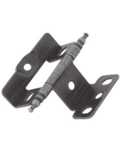 Wrought Iron Full Inset Hinge by Amerock sold in Each - CM3175TMWI