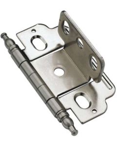 Sterling Nickel Full Inset Hinge by Amerock sold as Each - CM3180TMG9