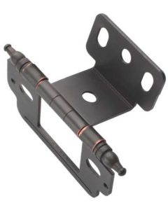 Oil Rubbed Bronze Full Inset Hinge by Amerock sold as Each - PK3180TMORB