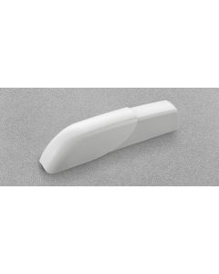 White Salice PACTA hinge cover set  - SRXB78A1XXXXF