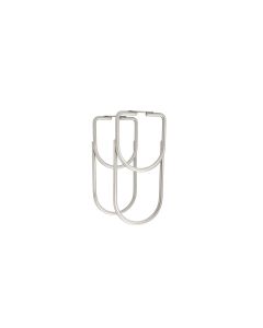 Satin Nickel Wine Bottle Under Cabinet Organizer Rack, SKU: 3250SN