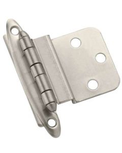 Satin Nickel Non Self-Closing Hinge by Amerock sold as Pair - BPR3417G10