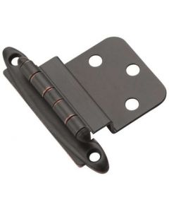 Oil Rubbed Bronze Non Self-Closing Hinge by Amerock sold as Pair - BPR3417ORB