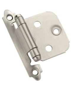 Satin Nickel 2-3/4" [69.85MM] Self-Closing Hinge by Amerock sold as Pair - BPR3429G10