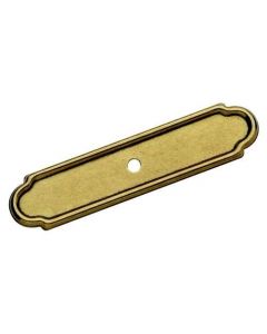 Burnished Brass 3-11/16" (94mm) Backplate for Knob by Amerock DV - 3444-BB