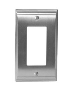 Satin Nickel 7-9/32" [185.00MM] 1 Rocker Wall Plate by Amerock sold in Each - 36504-G10