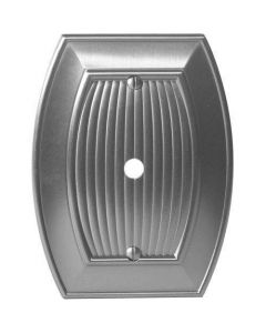 Satin Nickel 7-9/32in. [185.00MM] 1 cable Wall Plate by Amerock sold in Each - 36540-G10 - Discontinued