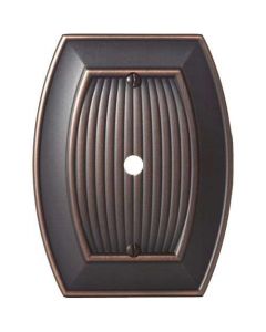 Oil Rubbed Bronze 7-9/32in. [185.00MM] 1 cable Wall Plate by Amerock 36540ORB - Discontinued